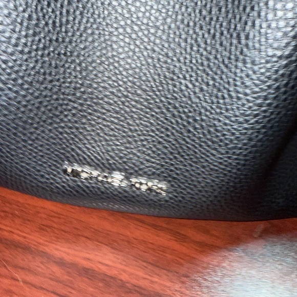 Michael Kors Black Leather Chain Tote Bag - Picture 3 of 16